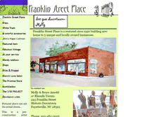 Tablet Screenshot of franklinstreetplace.com